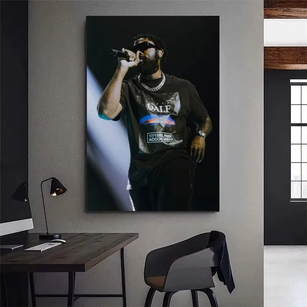 Damso Qalf Rapper Poster Gallery Prints Wall Canvas Painting Living Room Sticker