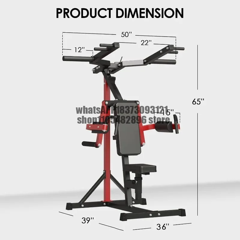 Sitting Posture Recommendation Fitness Equipment, Side Flat Lifting Hip Pushing Machine, Pull Up Training Machine