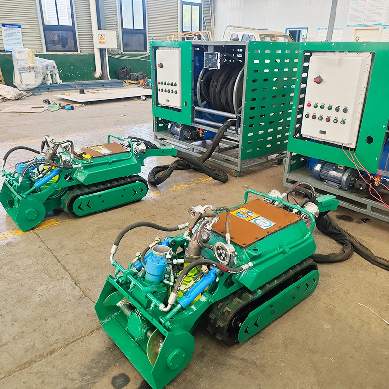 Crawler Submersible Vehicle Rov Underwater Dredging Robot