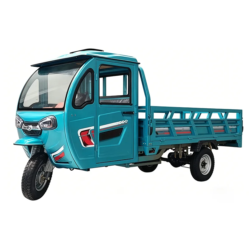 Cargo Electric Tricycle 3 Wheel 60V 1500W 400kg Load Flatbed For Farm Warehouse Logistics Industrial Transport Customized - view 4