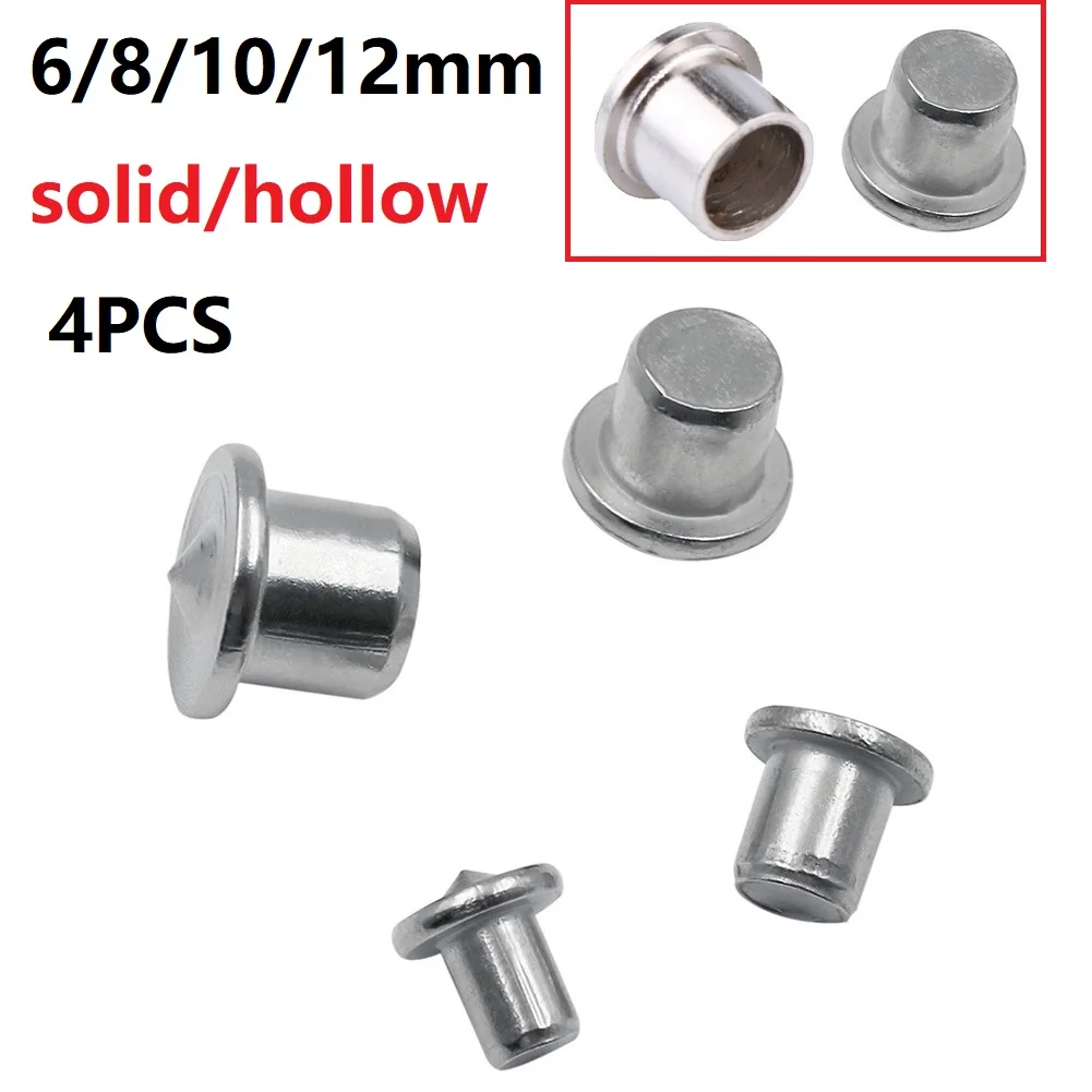 4Pc Dowel Centre Point Pin Set Dowelling Hole Wood Timber Marker 6/8/10/12mm Panel Furniture Positioning Carpentry Log Dowel Tip