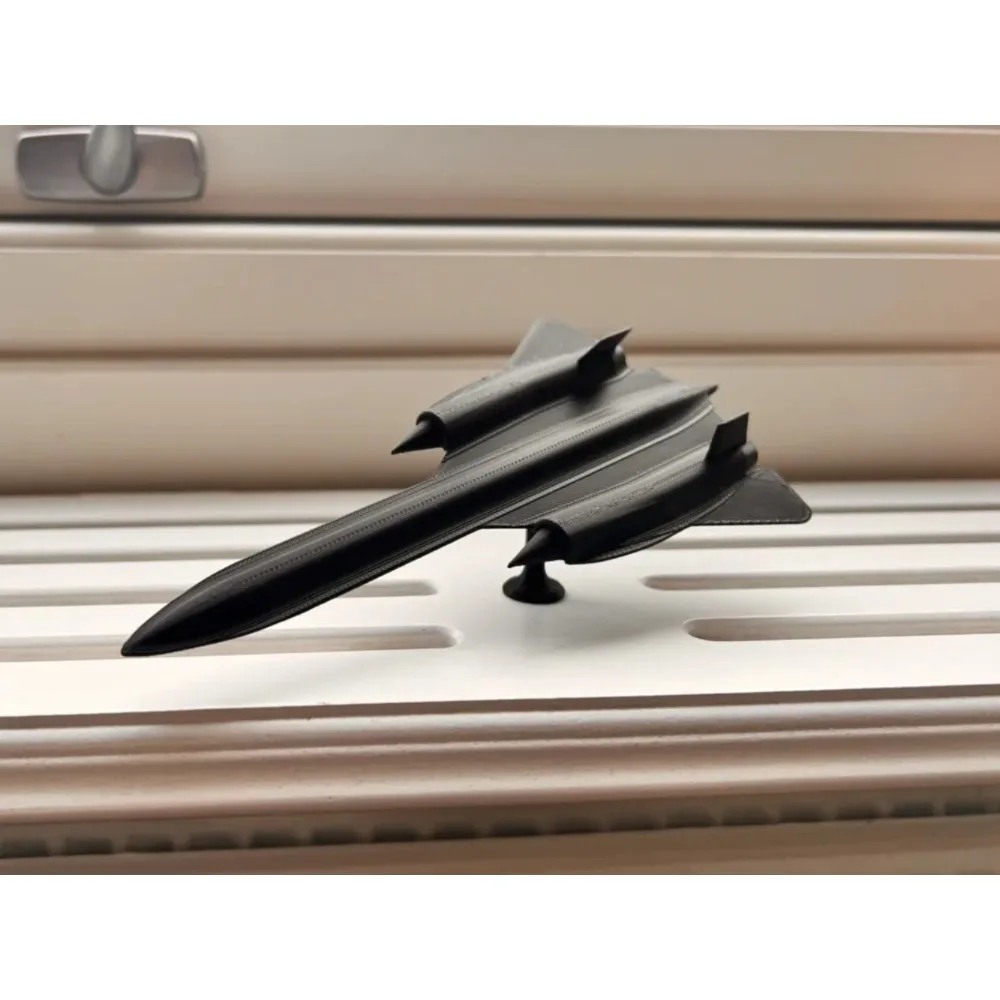 3D Printed Airplane Model Adjustable Stand Movable Design Different Flying Angles Stylish Posture Home Office Decor Display
