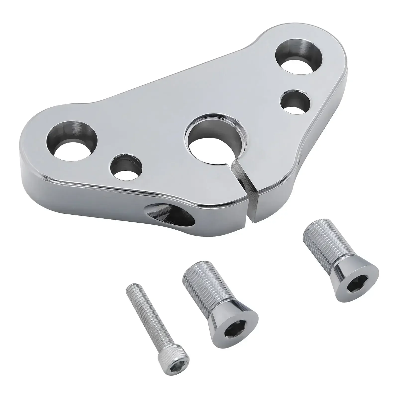 

Запчасти для мотоциклов, аксессуары, аксессуар, тройной верхний зажим для дерева для Harley Cross Bones FLSTSB 2008-2011 2009 2010