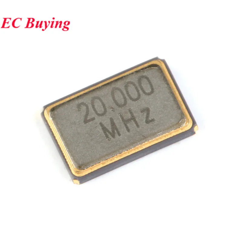 10pcs 5032 SMD Passive Quartz Crystal Oscillator 8mhz 12mhz 16mhz 20mhz 22.1184mhz 24mhz 25mhz 27mhz 8.000 12.000 16.000 25 mhz