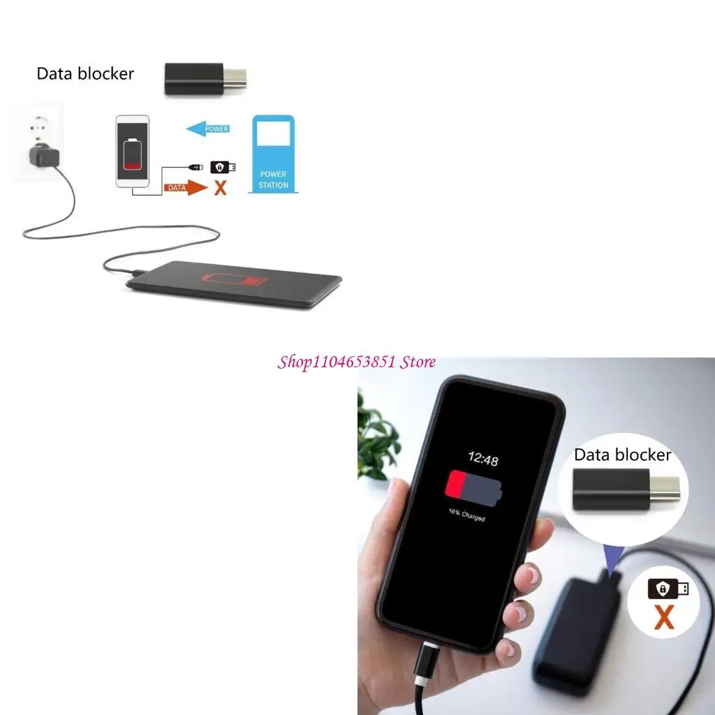 

USB C Data Blocker Only for Charging Enhances Device Security Refuse