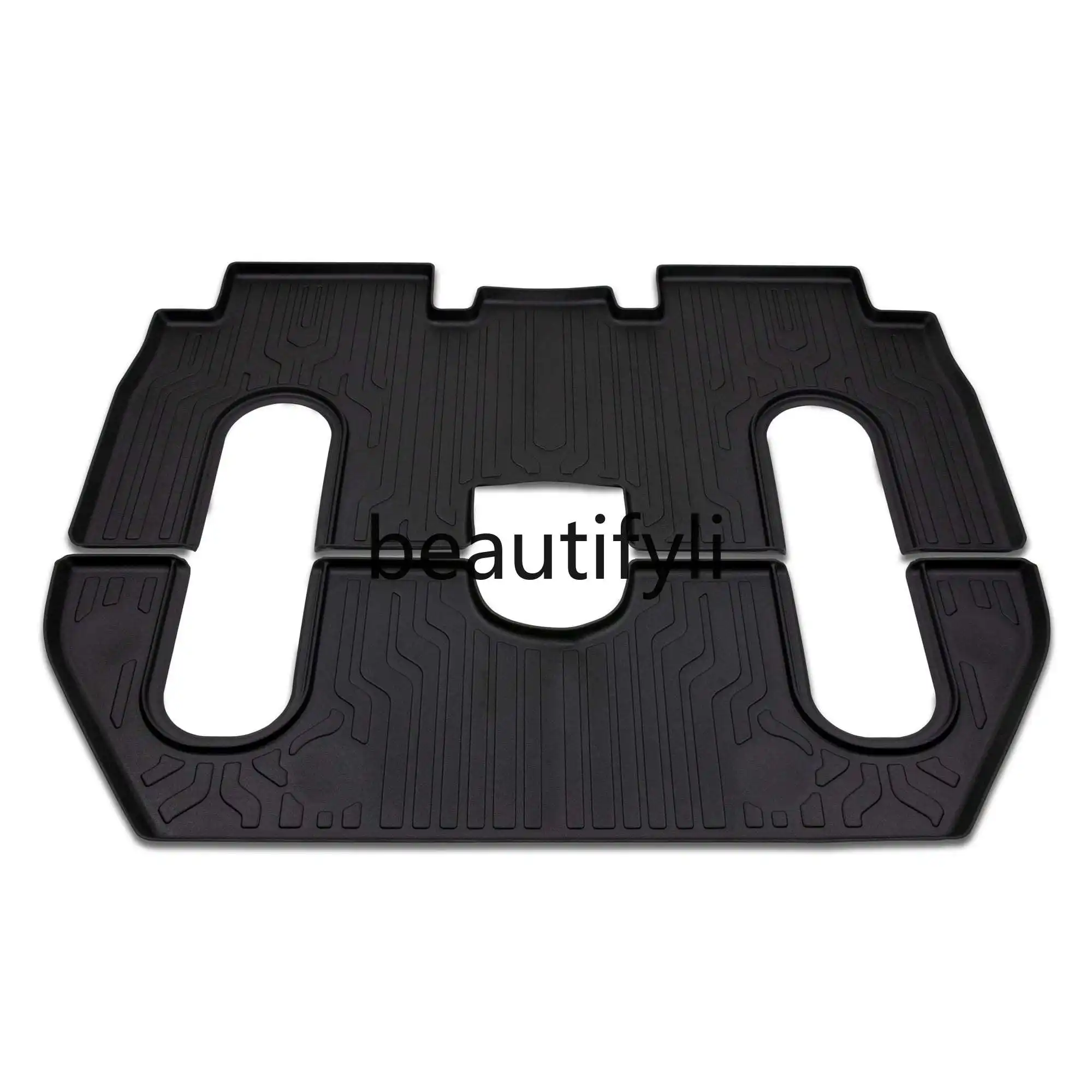 

Model x All Weather 6 Seat Floor Mat with Central Armrest (2015-2020)