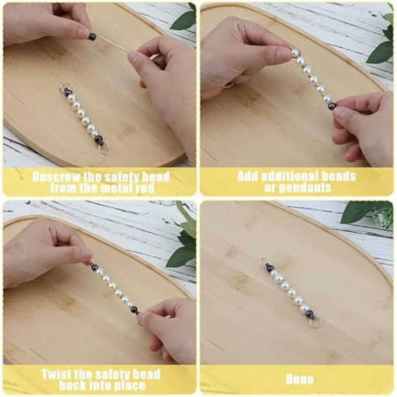 

BHTS-50 шт., брелки из бисера, набор для изготовления брелоков из бисера, аксессуары для ключей, подвески, бусины, пустой металлический брелок «сделай сам»