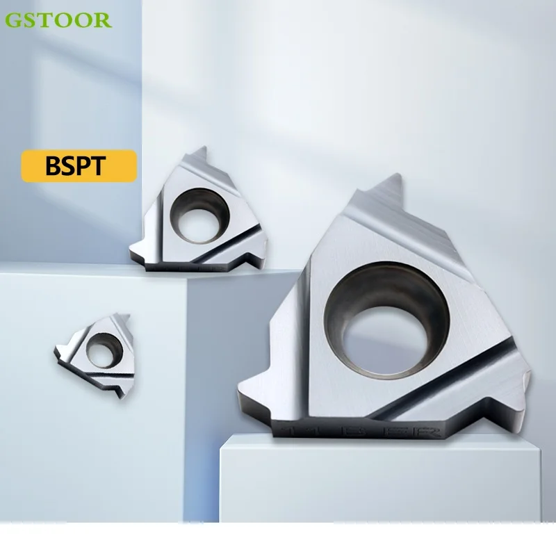 

16ER/IR 11BSPT 14BSPT 19BSPT Threading Turning Tools CNC Lathe Cutter Hard Alloy Cutting Blades SER/L Carbide Inserts