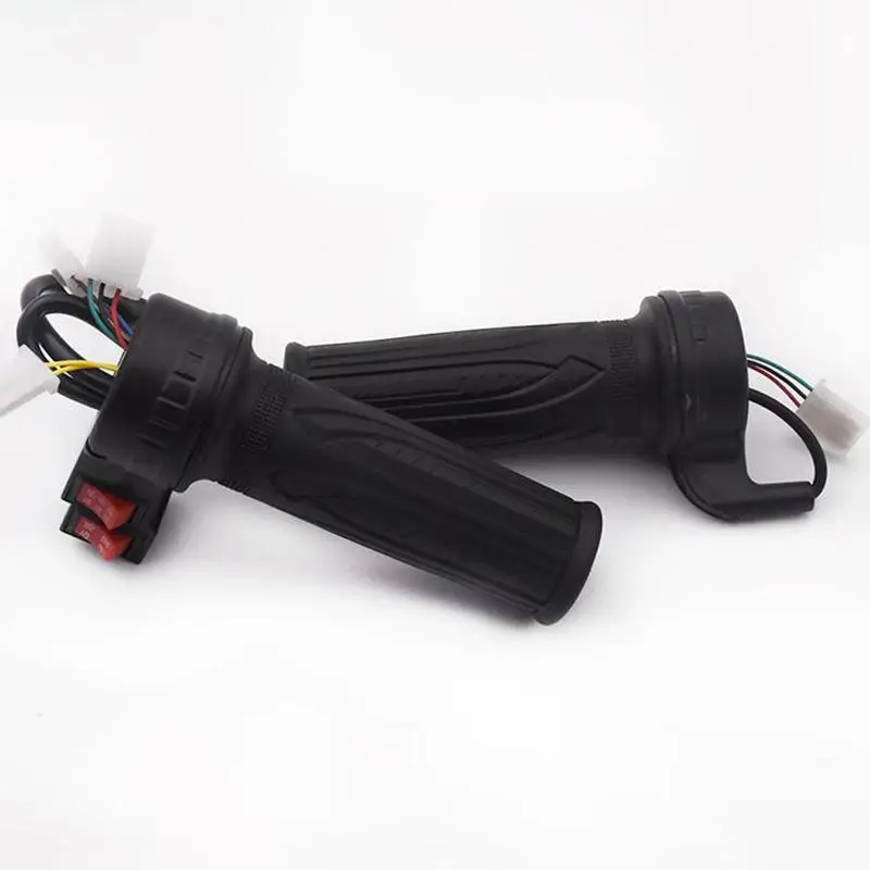 (BF06)48V Throttle Handle 135mm Speed Grip With Cruise Reverse Three Speed For Electric Scooter Bike Replacement Part Fits 22mm image 4