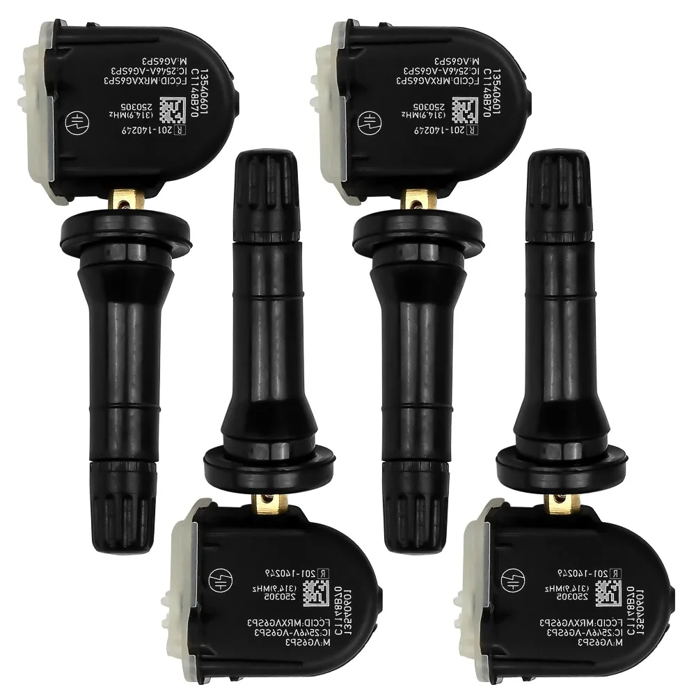 

315MHZ 4Pcs Tire Pressure Monitoring Sensor TPMS For Buick Encore 2013 2014 2015 2016 2017 2018 13540601