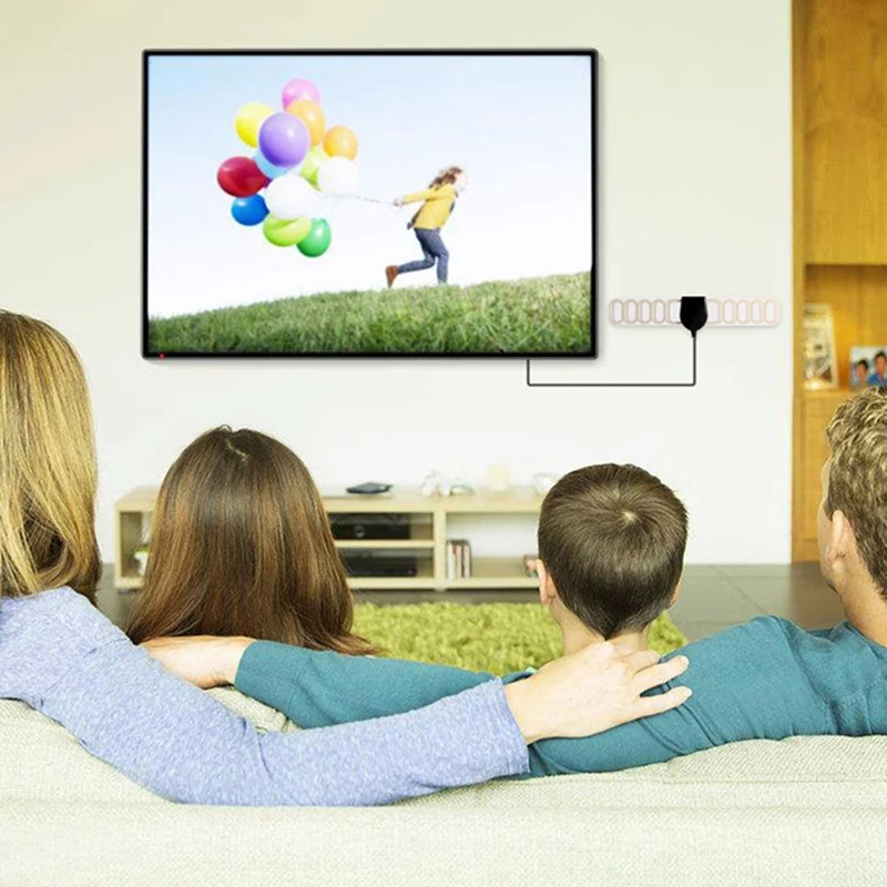 20db indoor hd digital verstärker tv antenne 25 meilen bereich dvb-t/t2 tv innen antenne DVB-T2 für satelliten empfang