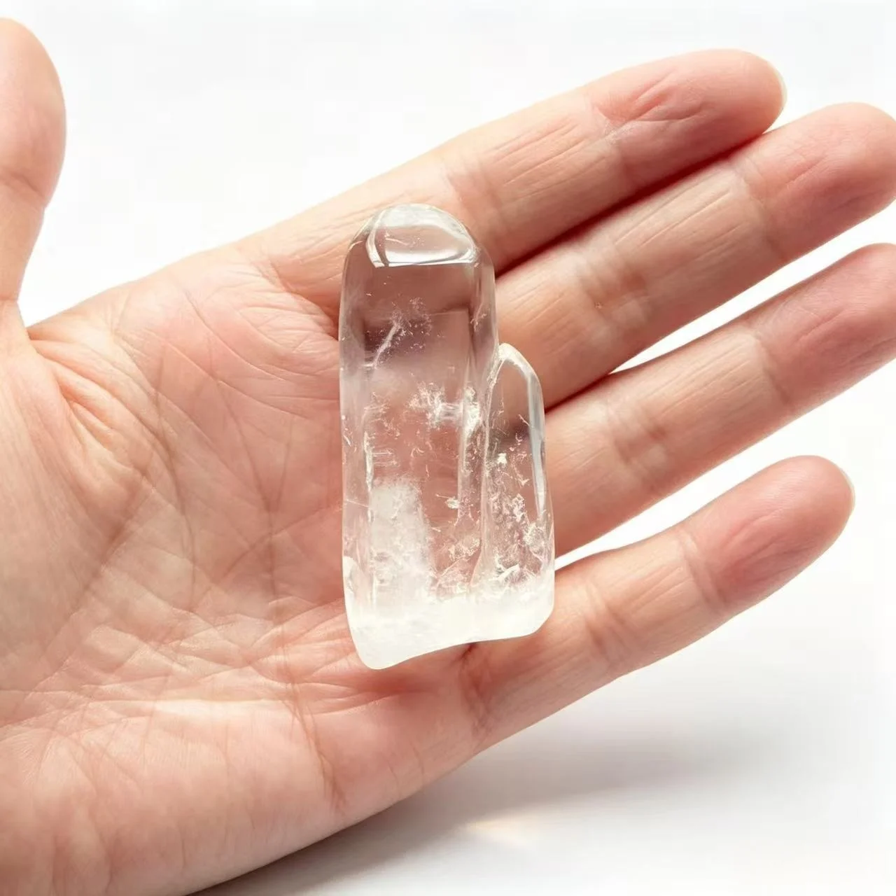 Clear Quartz Scepter Large Size 20-30g Single Terminated Point Crystal For Meditation Home Decor Glam