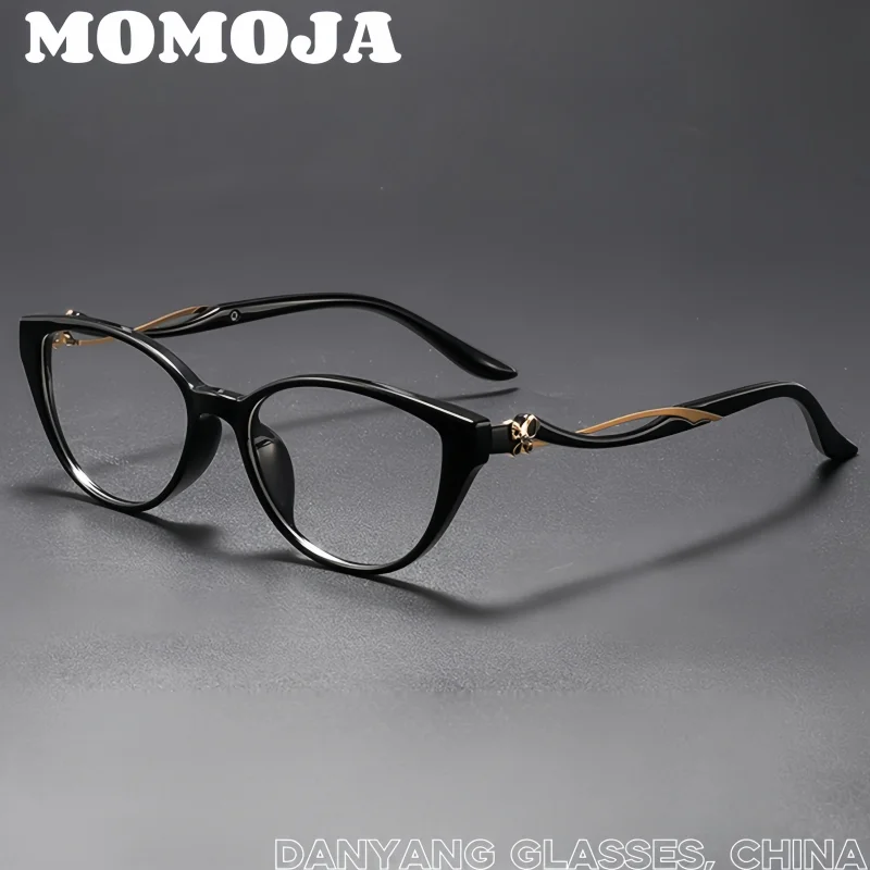 

Women Cat Eye Eyeglass Frames for Women Optical Glass Frames Retro Pink Prescription Eyewear Fashion Female Spectacles F6026