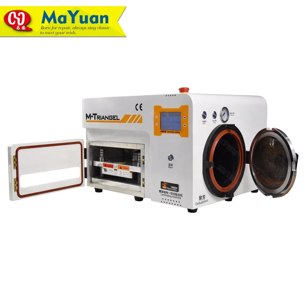 M-Triangel Automatic Vacuum Laminator LCD Repair Machine with Bubble Removing Function