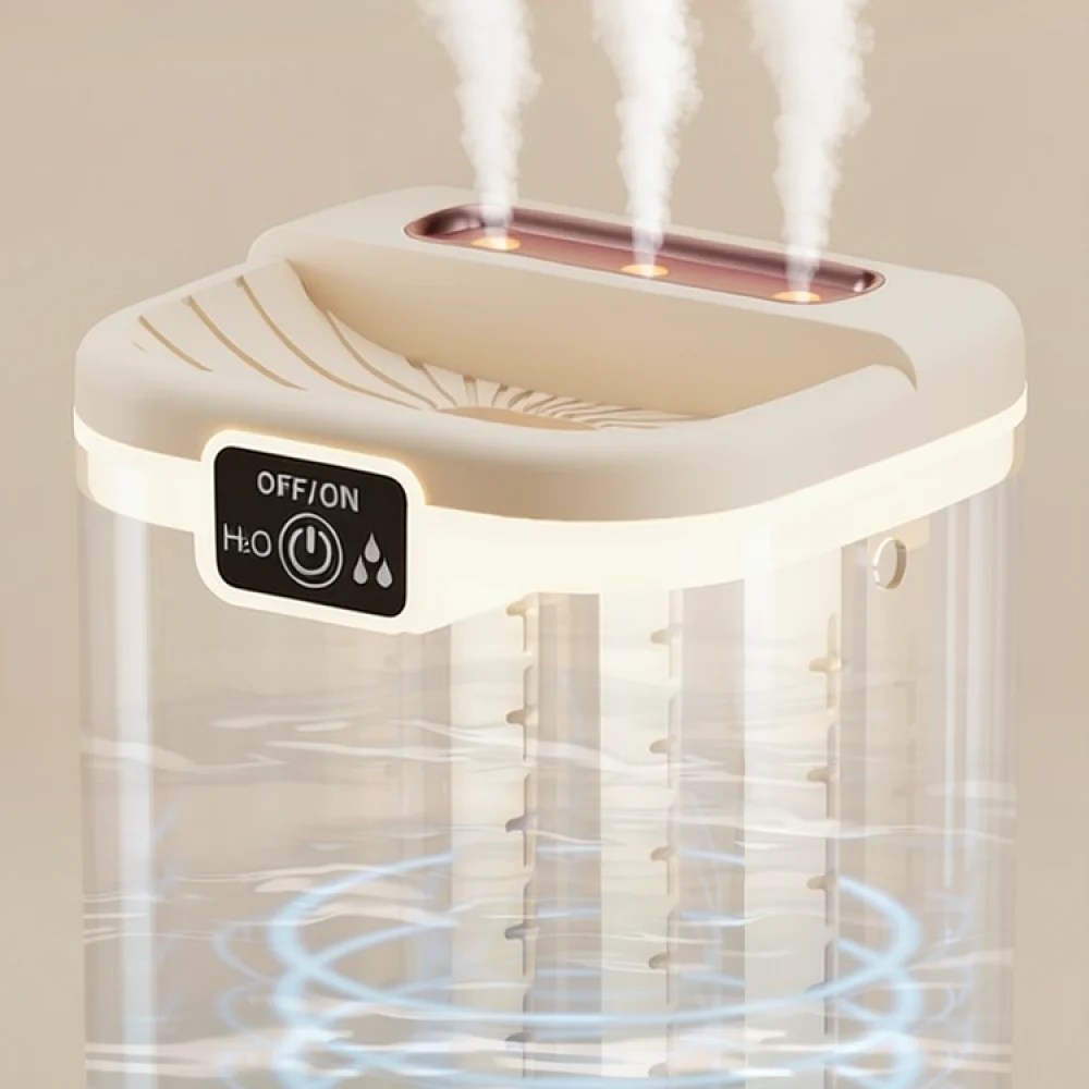Modern Desktop Air Humidifier With Colorful LED Diffuser Silent Mist Maker For Home Office Bedroom Moisture Supply