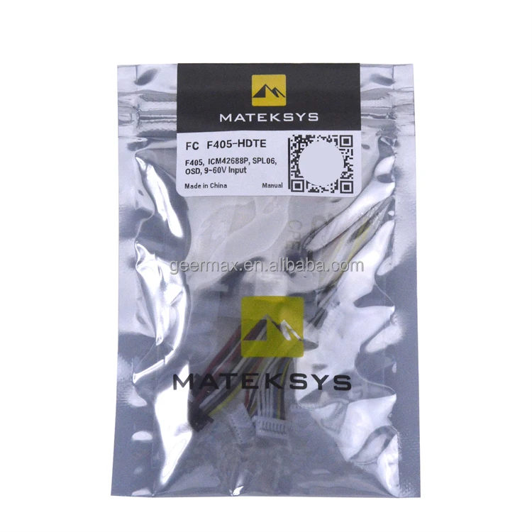 FPV Drone FC for MATEKSYS Systems F405 HDTE Flight Controller for MATEK F405-HDTE ICM42688P SPL06 OSD 9-60V BEC 5V 1.5A UAV Part