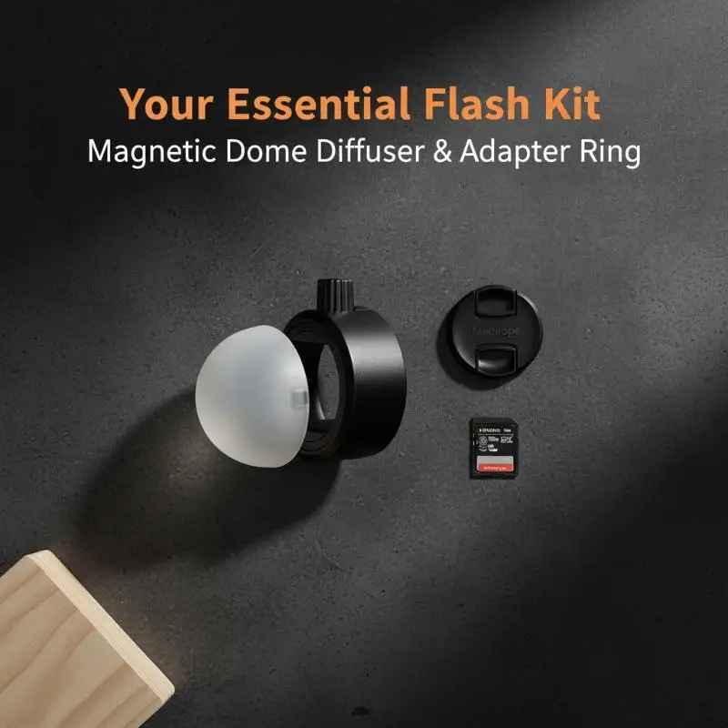 High-Quality AK-R11 Diffuser Designed for V1 Round-Head Flash Effective for AD200 AD200Pro Accessories