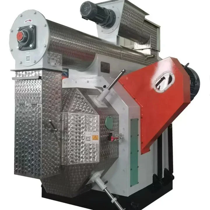 Pellet Machine Ring Die Feed Pellet Machine Corn Straw Forage Soybean Meal As Raw Material