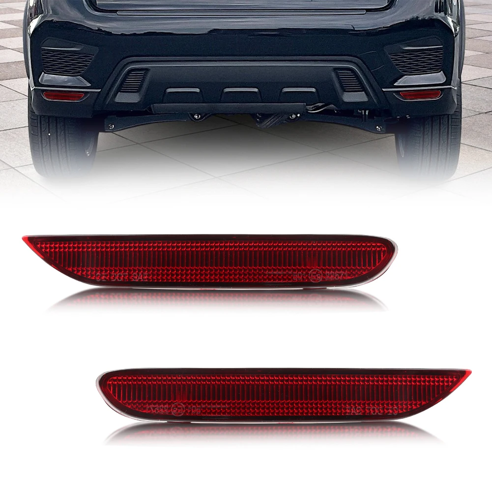 

2 шт. задний бампер, стоп-сигнал, задний фонарь, отражатель, указатель поворота, крышка для 2020 2021 2022 Mitsubishi Outlander Sport