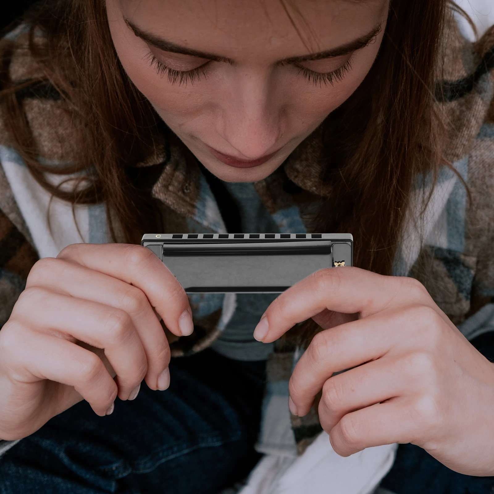 

Teaching Harmonica Professional for Beginners Normal Sound 10 Hole Student