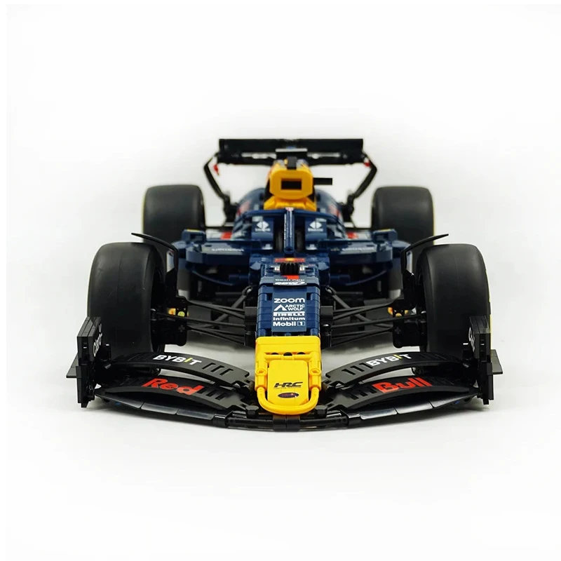 Rastar 92410 F1 テクニカルビルディングブロックフォーミュラ 1 有名な車のレンガスーパーカーレースカーレンガレースカーブロッククリスマスモデルのおもちゃ
