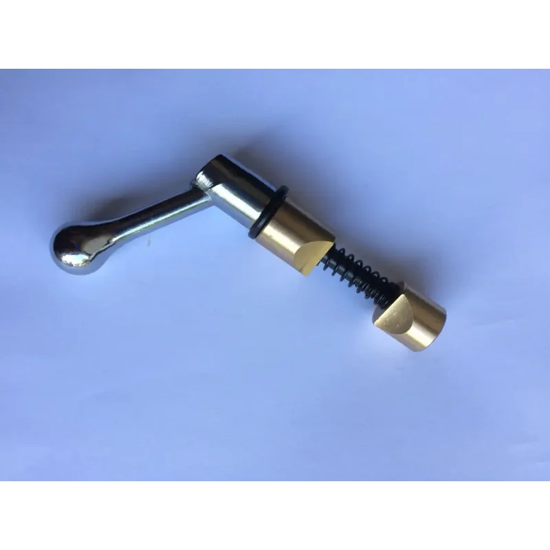 1x CNC Milling Machine B148-153 Quill Lock Bolt Handle 5/16 Brass Sleeve For Bridgeport Mill Tool  Use Well