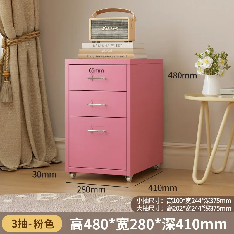 chest of drawers, mobile chest of drawers, wrought iron bedside table