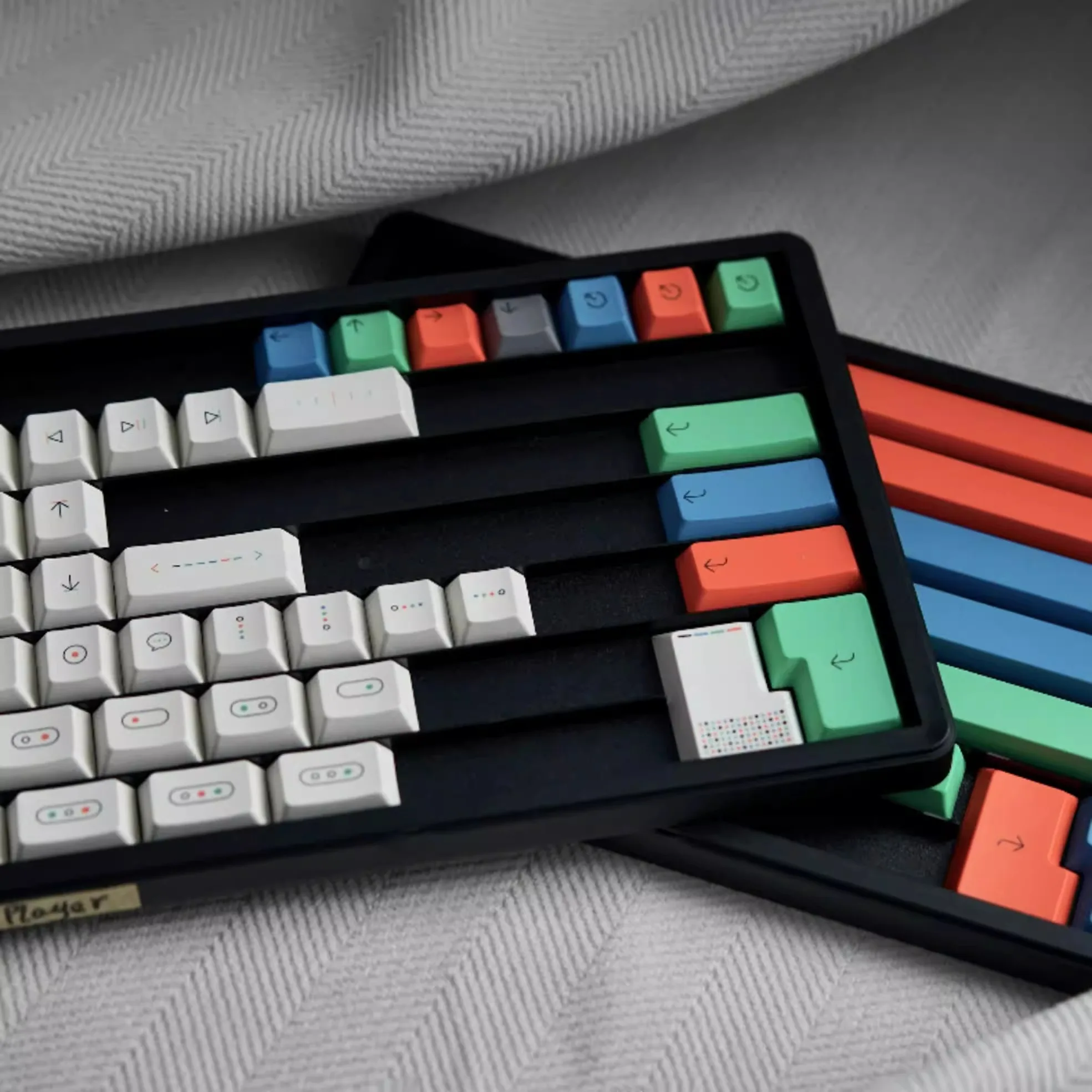 

Cherry Profile PBT Theme Keycaps for Mechanical Keyboard - Anti-Oil Wear-Resistant