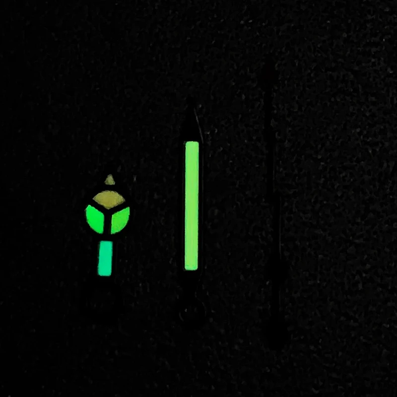 Jam tangan modifikasi dengan tiga tangan petir tangan kedua warna dan lampu malam, cocok untuk NH35/NH36/4R/7S gerakan, Rolex Submar