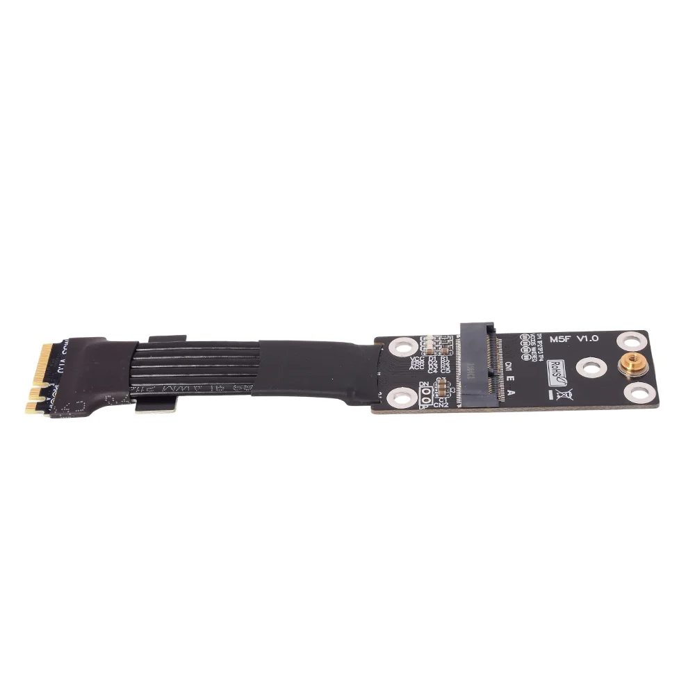 ADT-Link PCIe 4.0 M. 2 key A.E to M.2 U.2 Mini PCIe Riser Adapter M2 WiFi to M.2 WiFi A key Extension Cable for PC Laptop