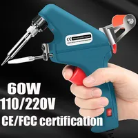 60W Electronic Welding Torch Kit Internal Heat Helping Hand Soldering Iron Set Automatic Tin Feeding Machine Power Repair Tools