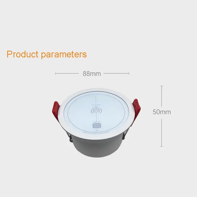 Tuya 3.0 Smart Ceiling Mounted Human Presence Sensor Breath Micro Motion Detection Human Motion Detector Gateway Required