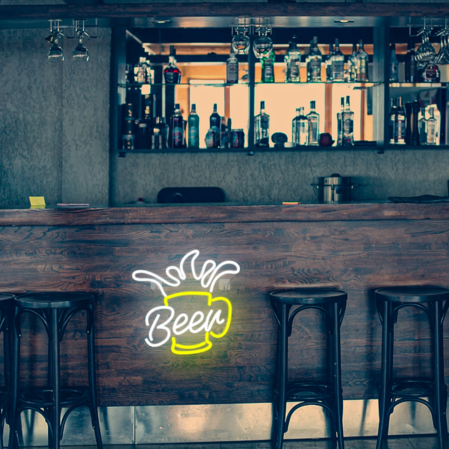 Beer Cup Neon Signs For Wall Decor Creative Room Decoration For Bar Club Bedroom Birthday Party Light Up Sign 5V Lamp