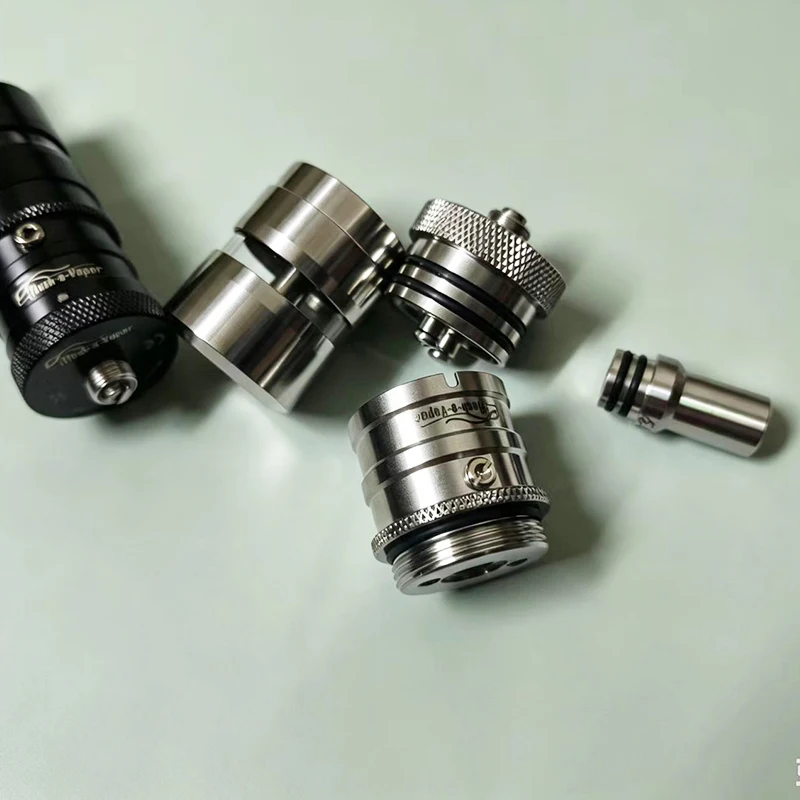 DIY FEV Flash-e-Vapor V4.5S+ RTA MTL 23MM 316ss 4.5ml YFTK Kayfun X Mini Alaşım Malzeme Yeniden Yapılabilir Tank Dekoratif Yedek Parçalar