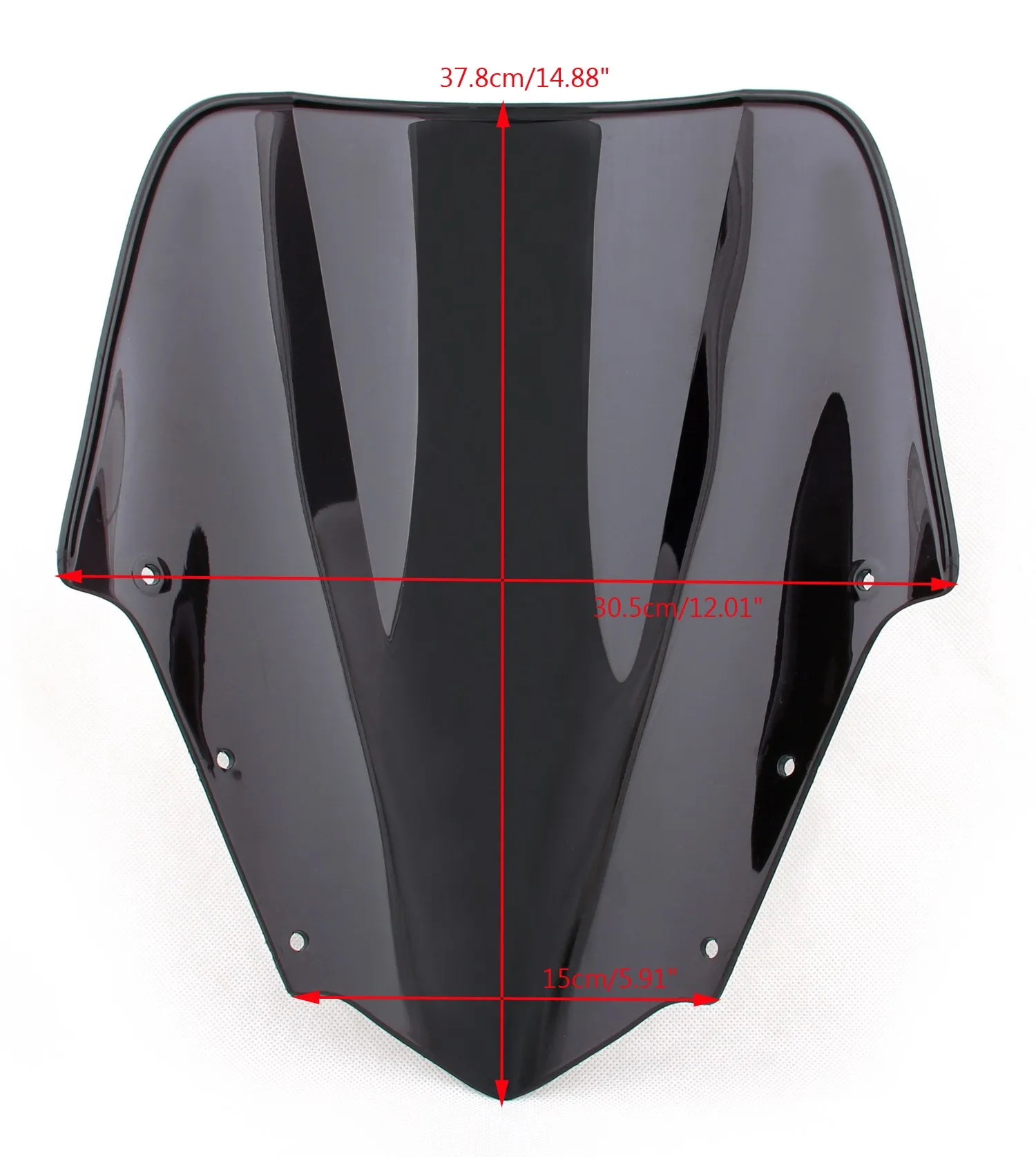 Artudatech Windshield Windscreen Double Bubble For Yamaha FZ1 FZ1S 2006-2011 Accessories Parts