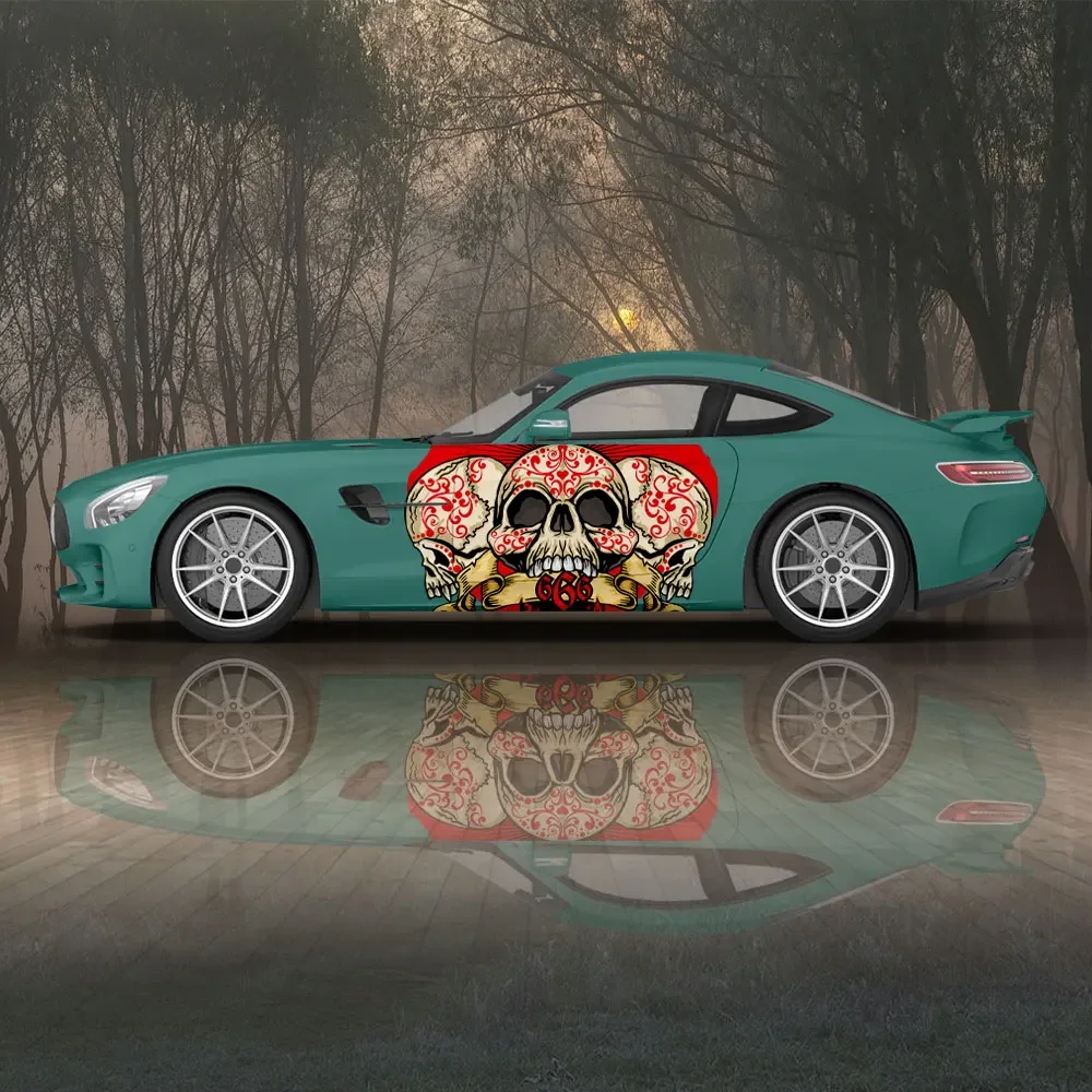 

Dragon Car Side Wrap,Car Livery Decal, Vinyl Sticker, Racing Stripe,Design,DieCut,Graphic,Lightning, Drift, Abstract,CUSTOM