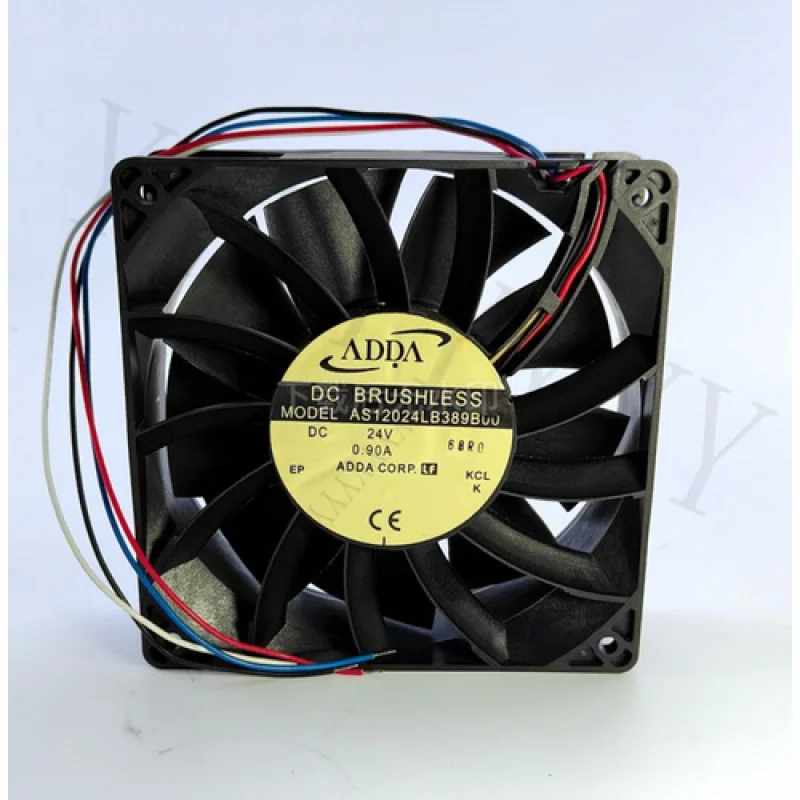 

Y + для ADDA AS12024LB389B00 DC24V 0,90A 12038 12 см 4-проводной инверторный охлаждающий вентилятор с ШИМ