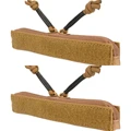 2PCS brown