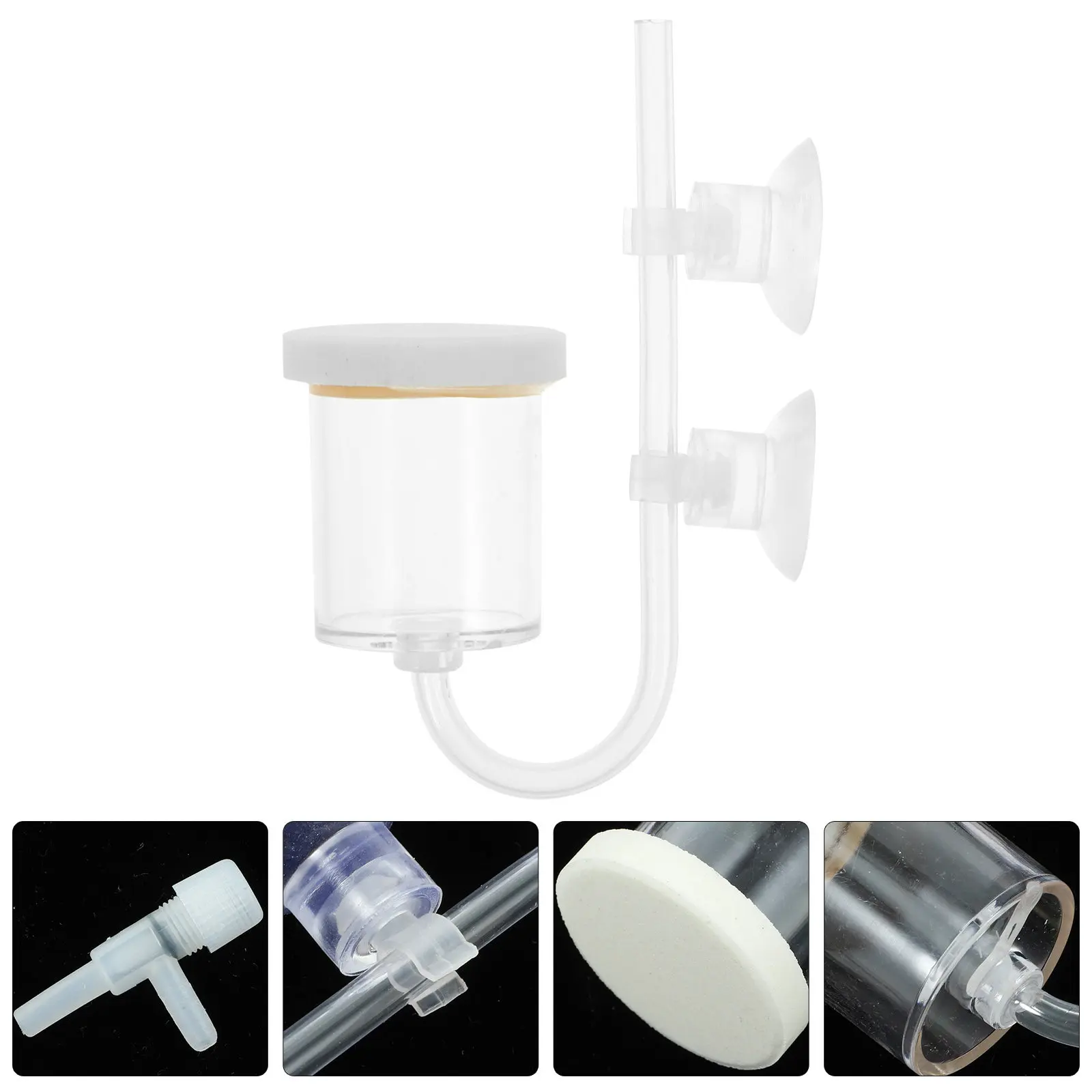 

Набор из 1-го комплекта аэраторов Bubble Air Stone Premium для аквариумов, гидропонных систем и систем выращивания растений, камень-распылитель для насыщения воды кислородом