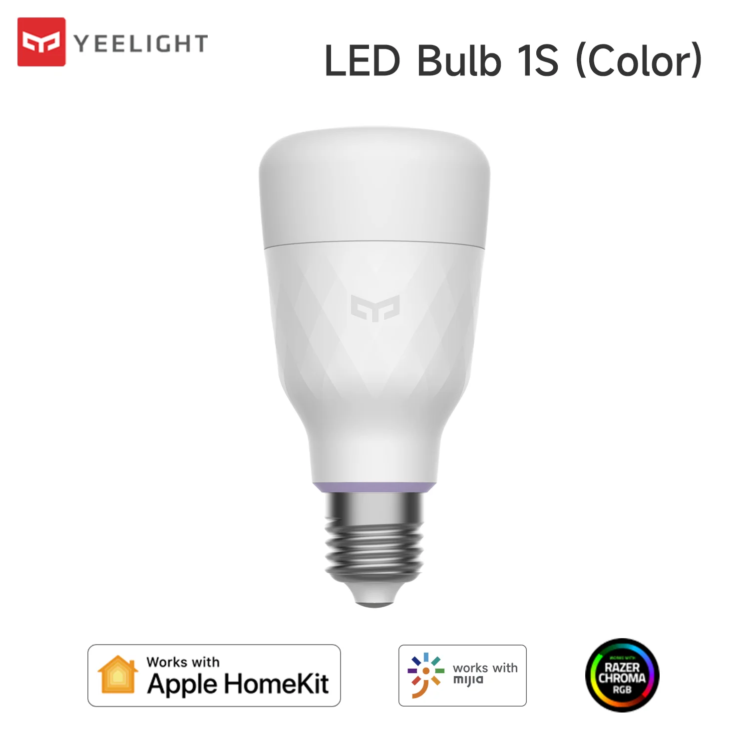 Yeelight الذكية LED لمبة الليمون 1S / 1SE الملونة 800 لومينز 8.5 واط الليمون الذكية لمبة العمل مع أبل homekit