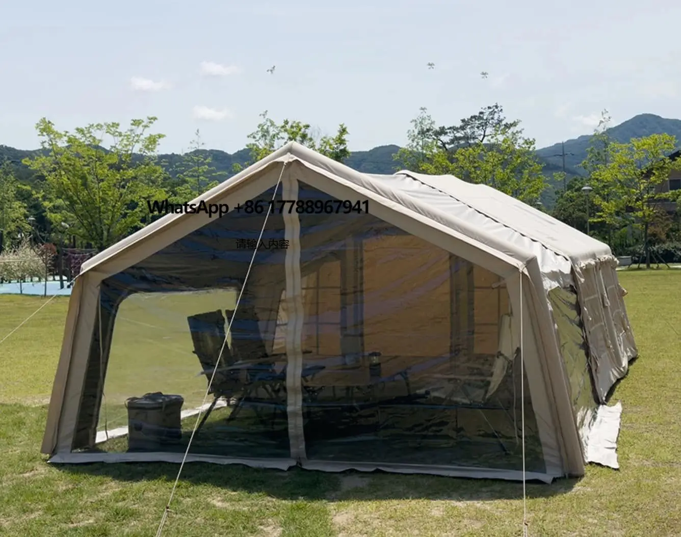 

Top Sale Coody 8.0 Pro Tent Large Space Outdoor Family Tent for Camping With Waterproof Oxford Inflatable Canopy