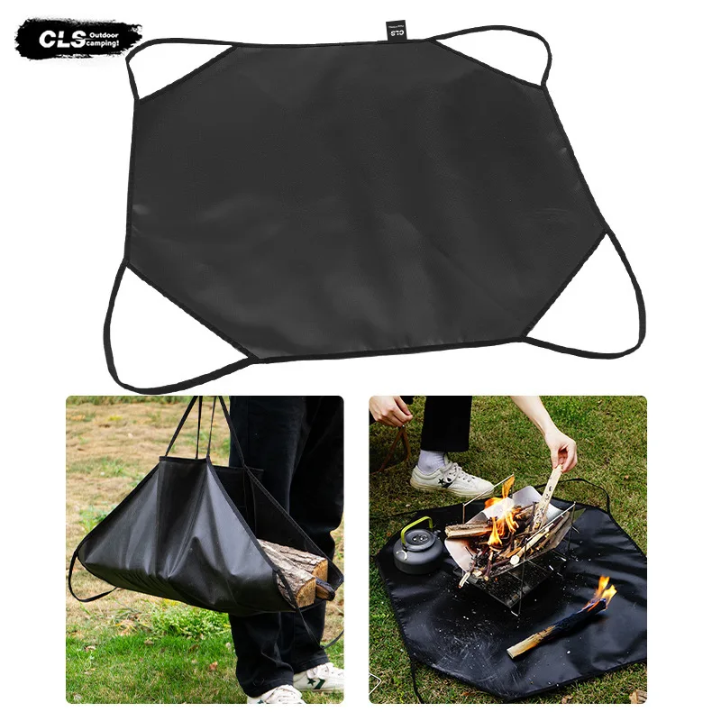 

CLS Fireproof Cloth Camping Silicone Coated Flame Retardant Cloth High Temperature Fire Extinguishing Blanket BBQ Insulation Pad