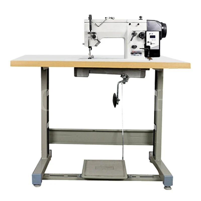 

Швейная машина Kaixuan KX-20U-DD1, автомобильная зигзагообразная машина «елочка», универсальная треугольная игла, электрическая бытовая швейная машина для кожи