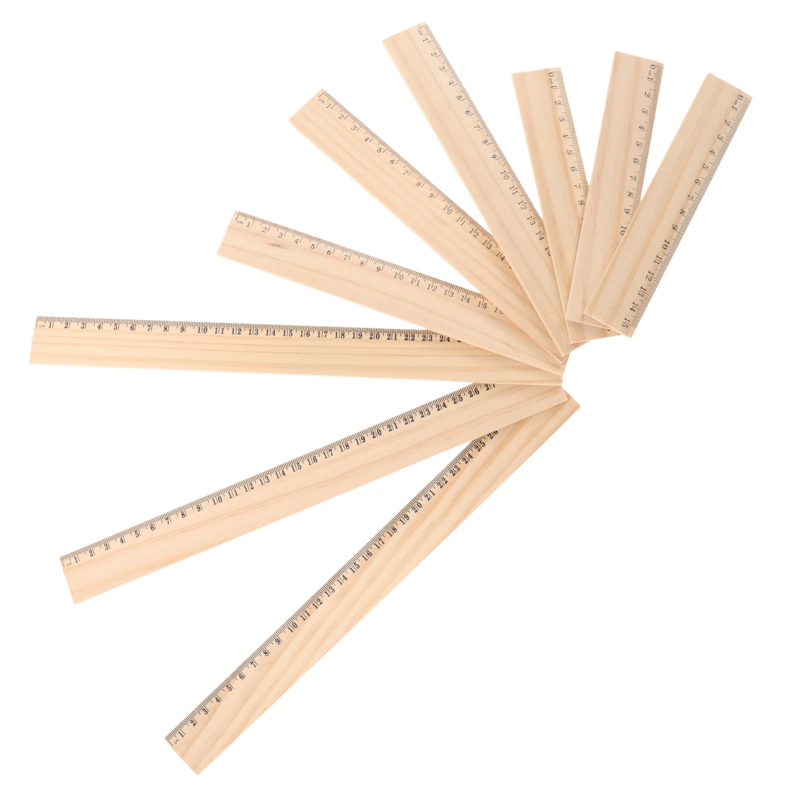 

9 Wooden Rulers 3x3 3 4x3 0 3 3x3 0 Straight Measure Learning Office Tools Artists Designers Architects Engineers