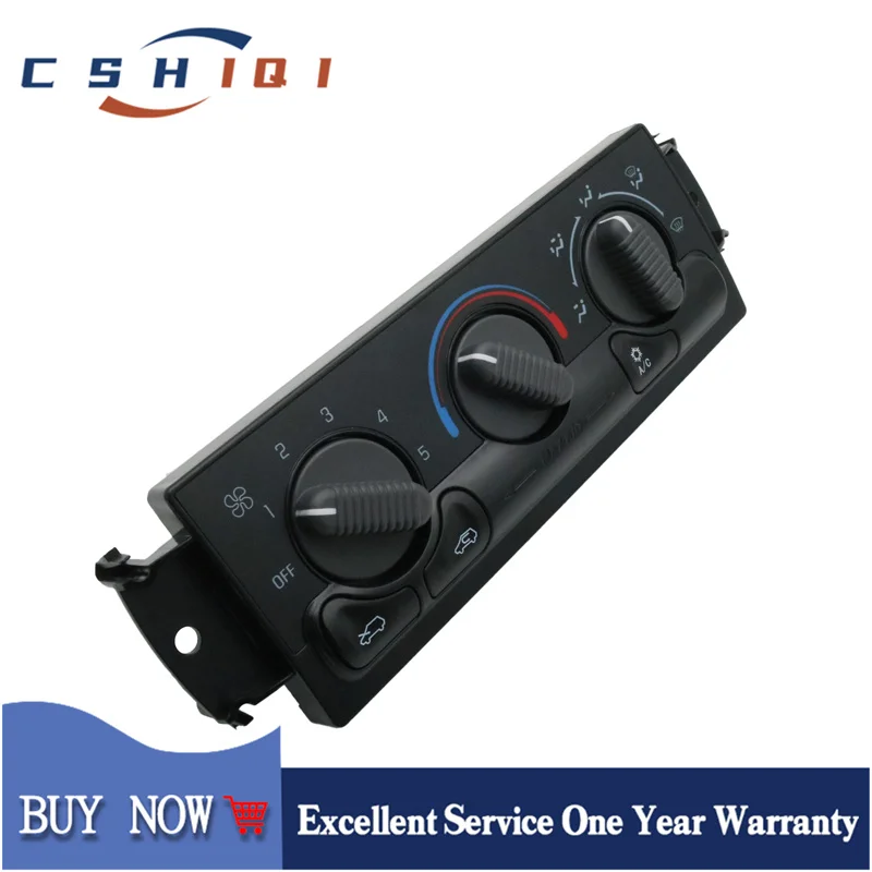

599-266 A/C Heater Climate Control Module For Chevrolet Avalanche Silverado Suburban Tahoe GMC Sierra Escalade Yukon Cadillac