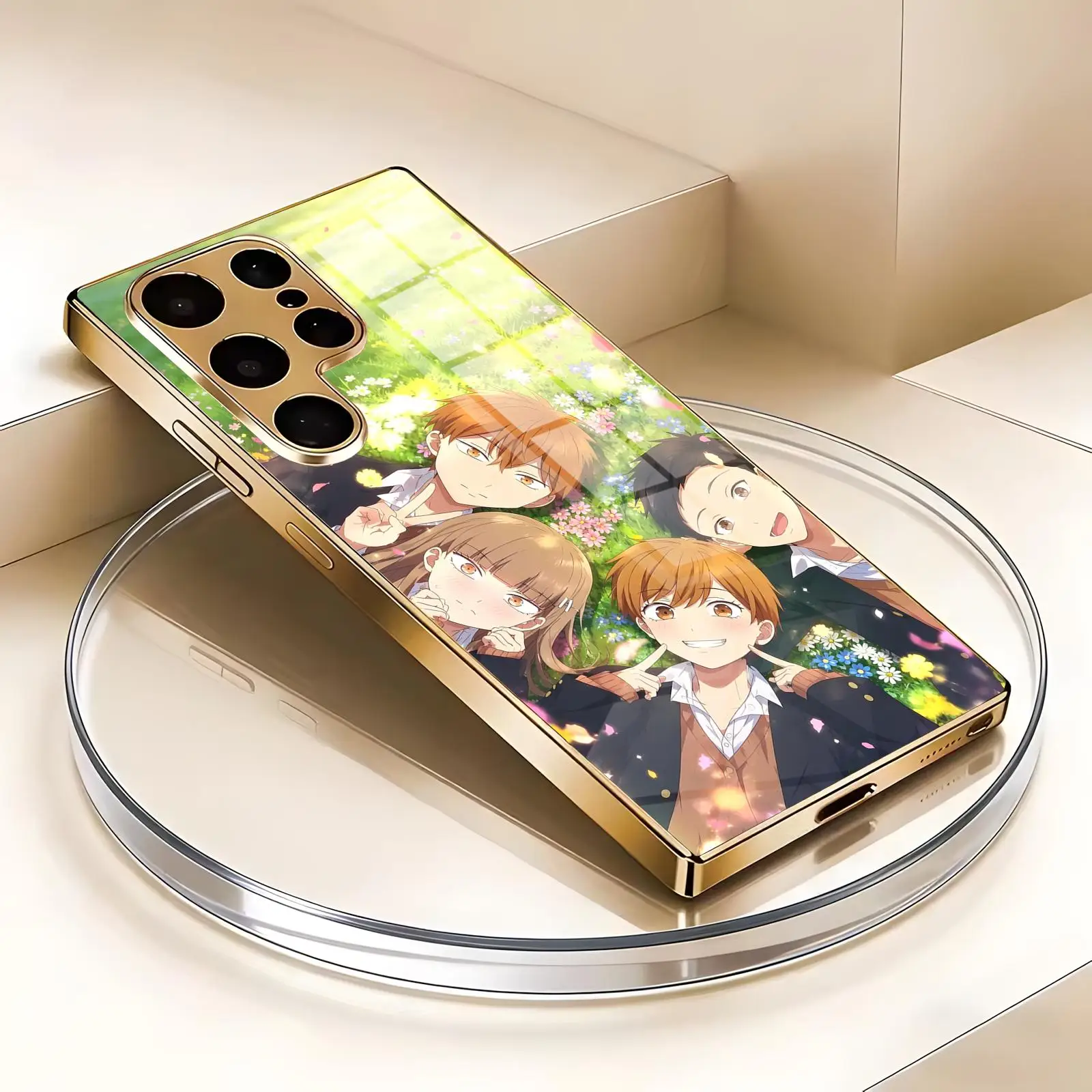 THE RAMPARTS OF ICE  Phone Case For Samsung S26 S25 S24 S23 S22 S21 Plus Ultra Note20 Electroplated glass Phone Case