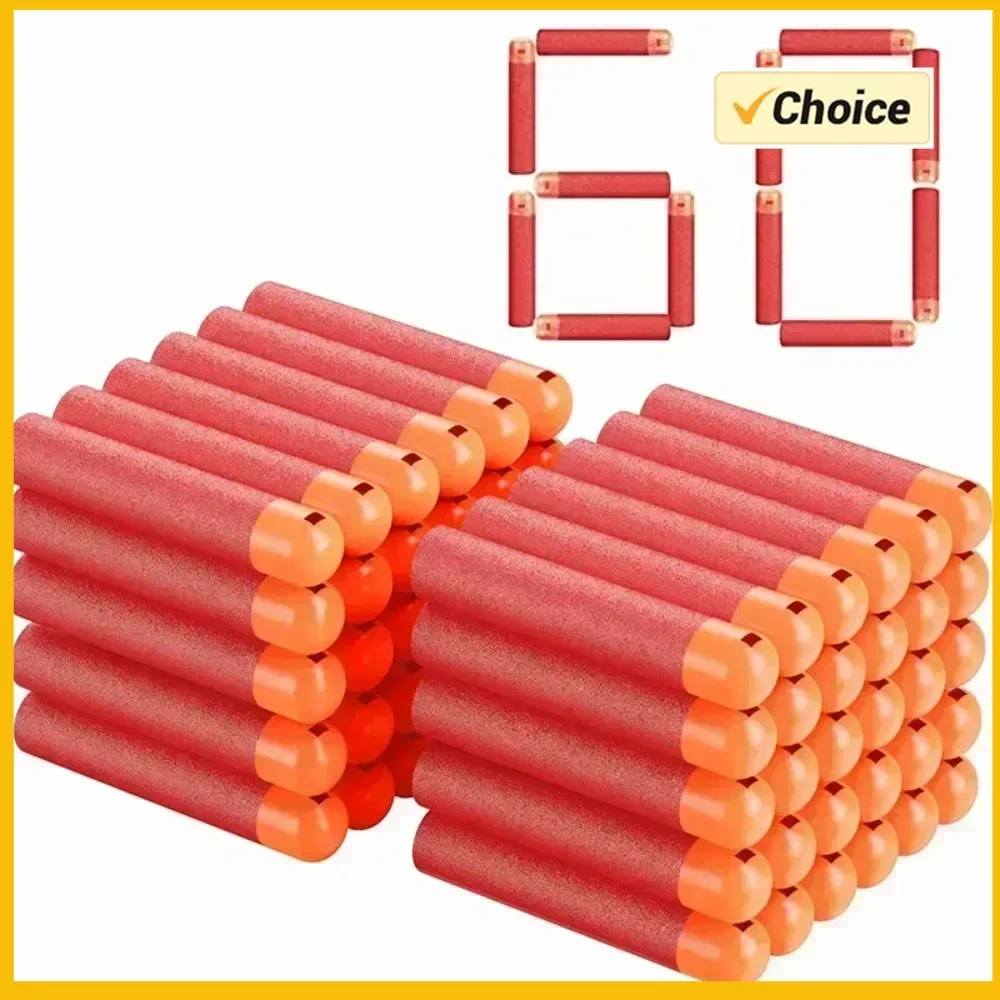 Recharge de balles en mousse EVA souple H9.5cm, fléchettes pour n-strike Elite Mega Series, pistolets pour enfants, cadeau d'anniversaire pour enfants