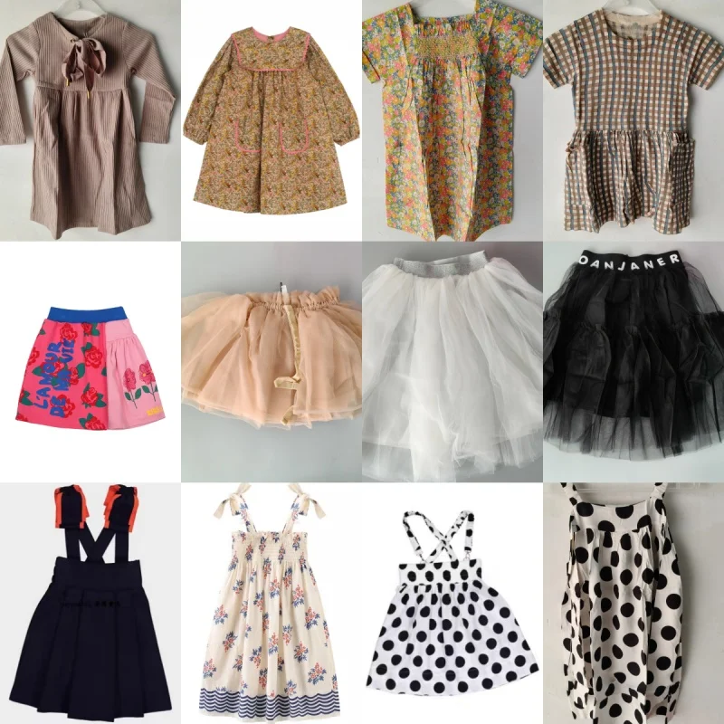 

В наличии: Модное детское платье-майка с принтом для девочек