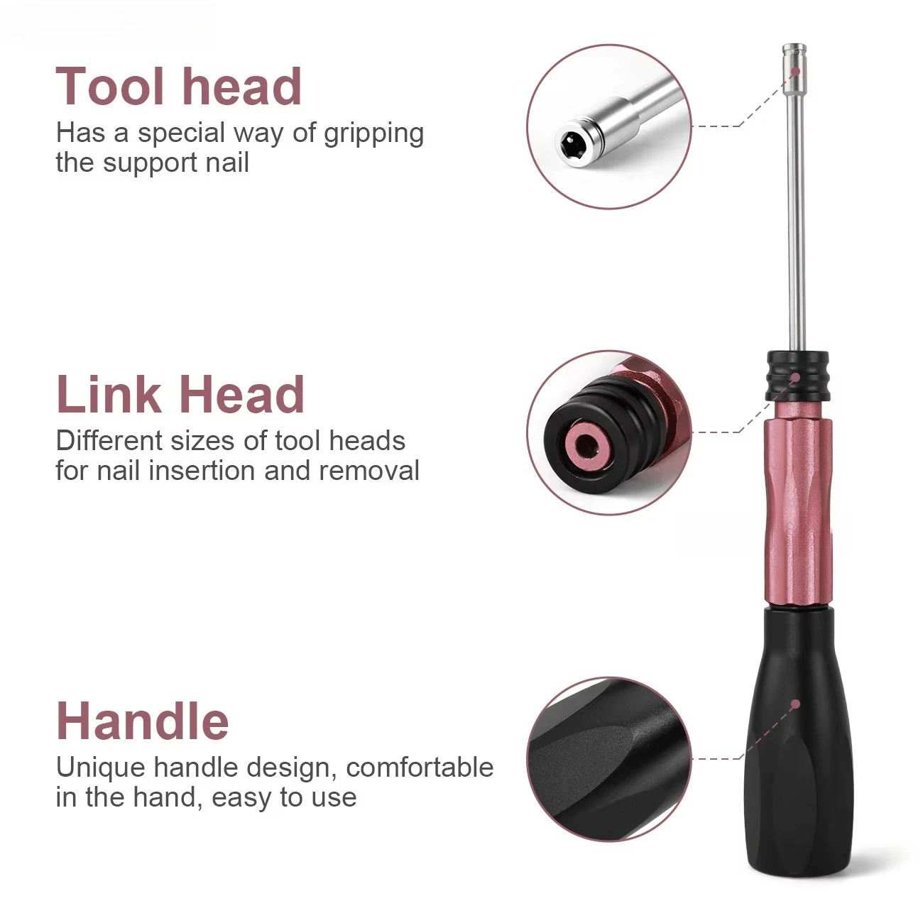 Mini Micro Screws Titanium Screwdriver Self-Drilling 27Pcs +Screwdriver Titanium Tool  Product