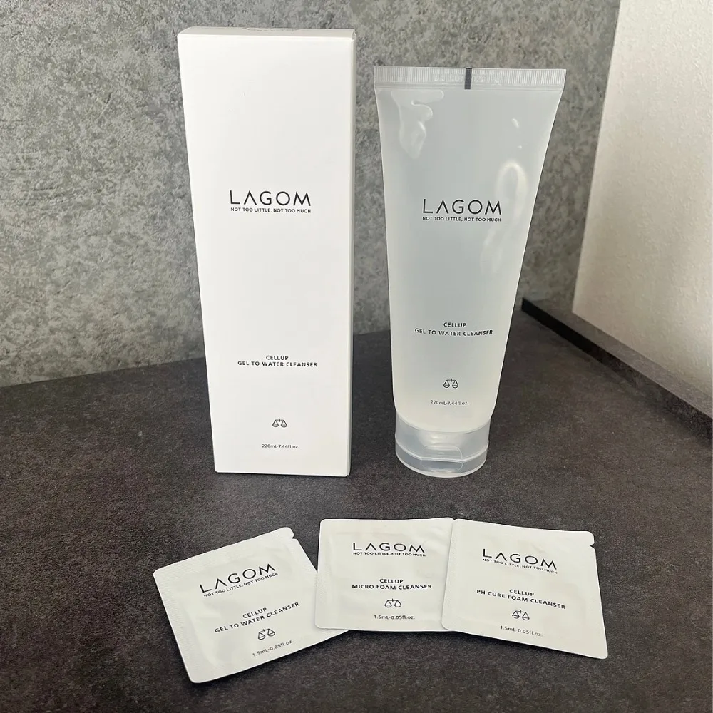 170 ml Gel-Feuchtigkeitsreiniger LAGOM Tiefenreinigung Entfernen von Unreinheiten Aufhellung Nährende Gesichtsreinigung Koreanische Hautpflege